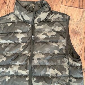 Men’s Camo Packable Down Puffer Vest